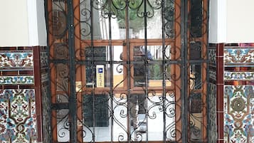 Interior entrance