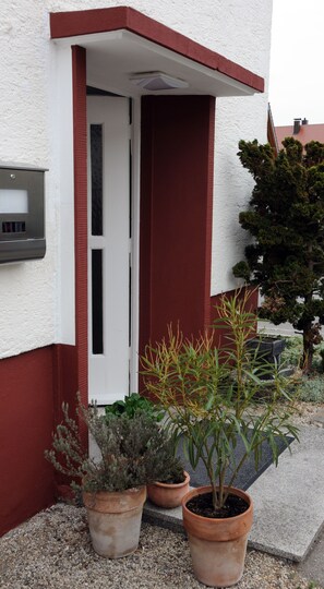 Entrada de la propiedad