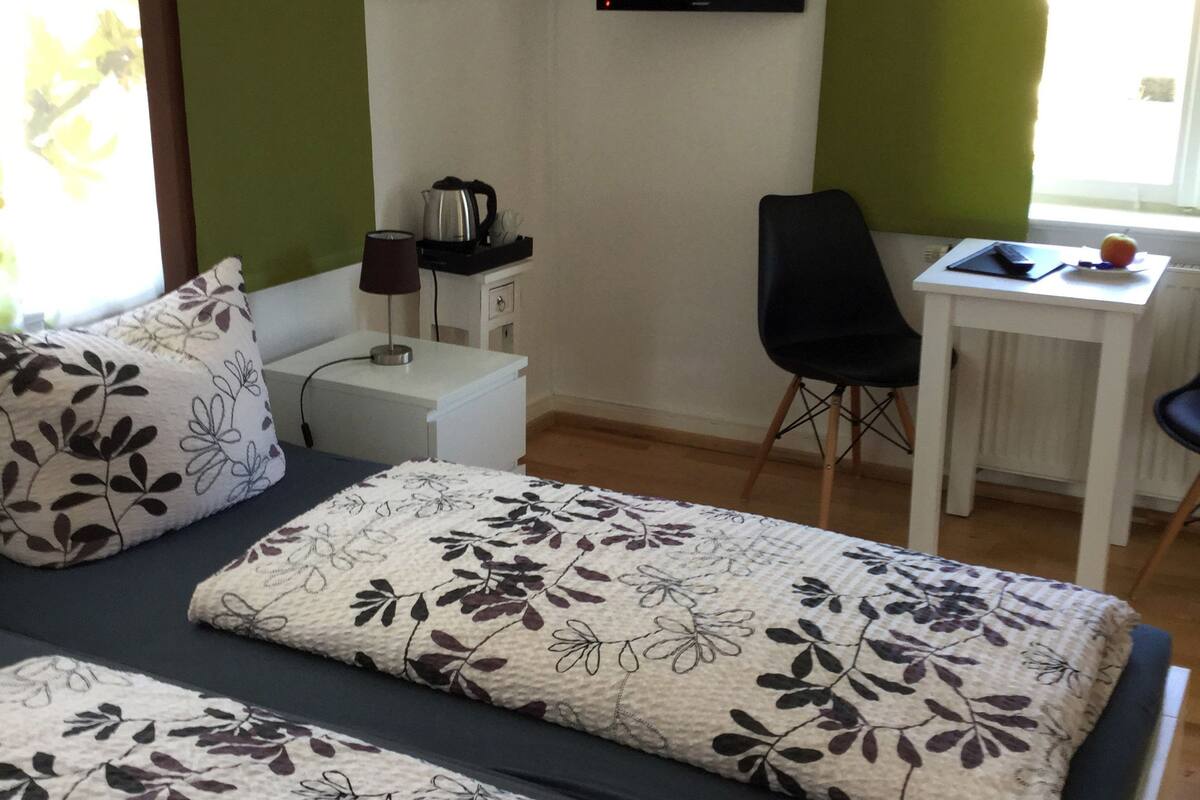 Desk, free cots/infant beds, rollaway beds, free WiFi
