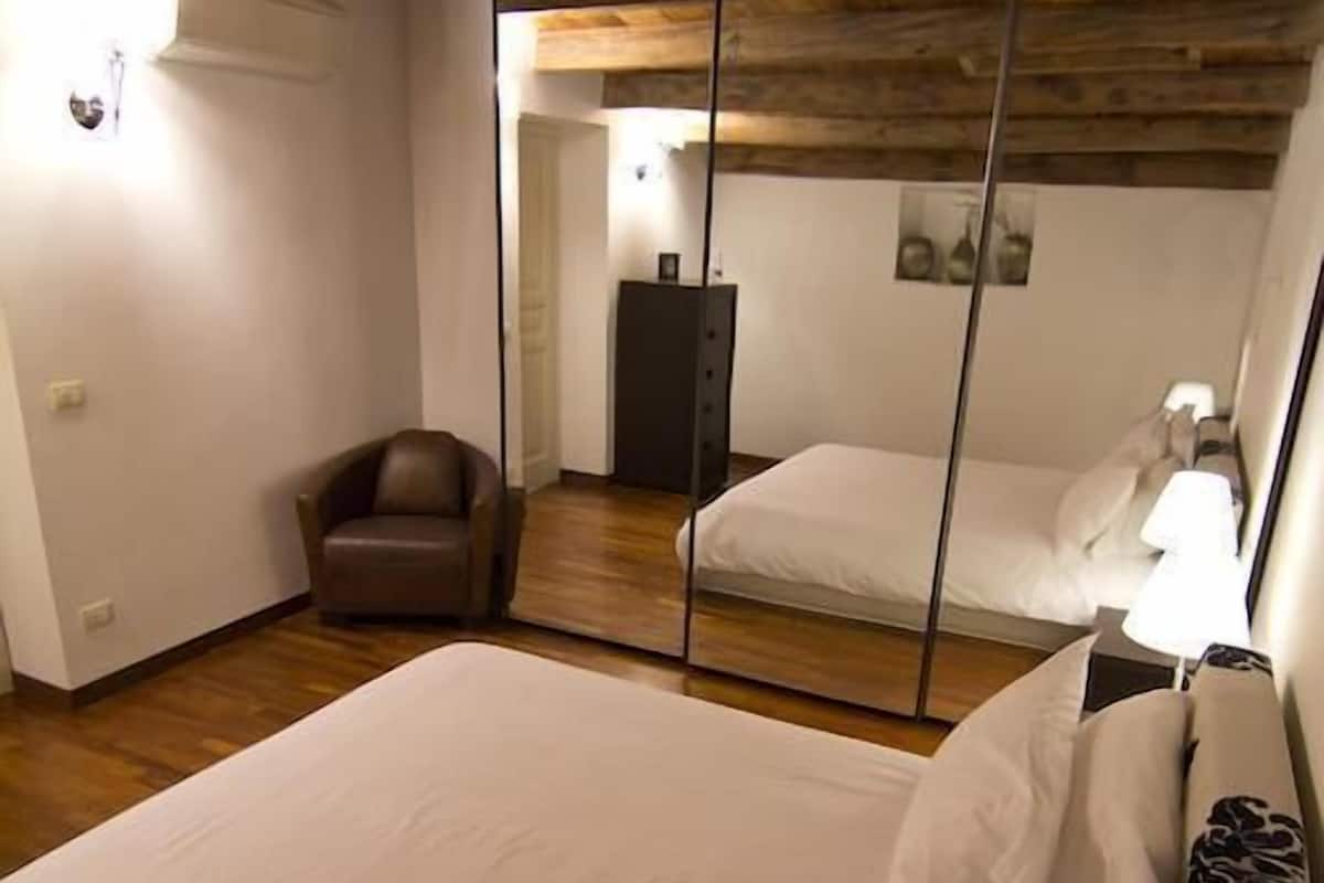 Chambre Double, vue mer