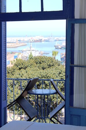 Vue depuis l’hébergement