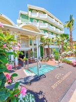 Fassade der Unterkunft