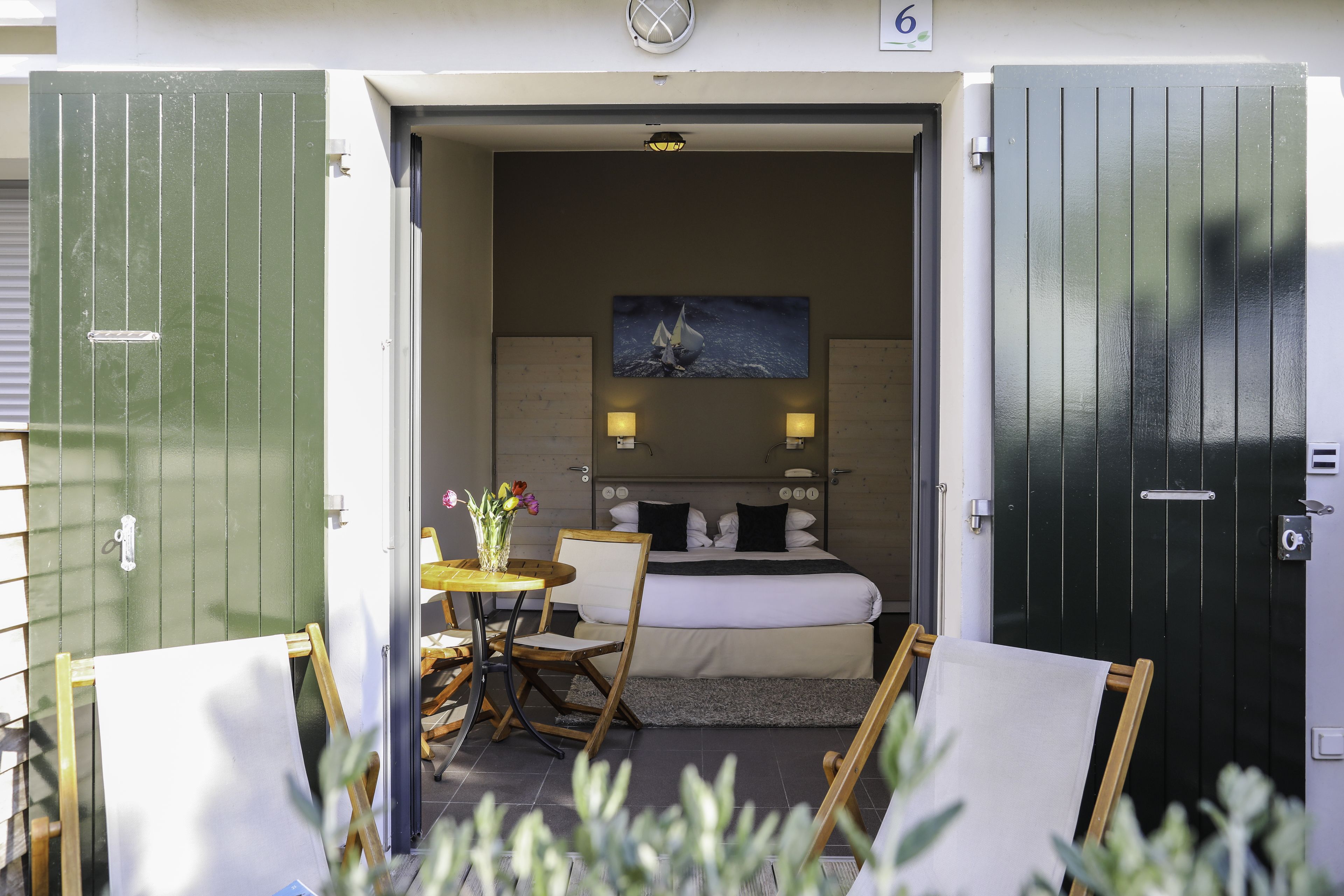 room cosy double | terrace/patio