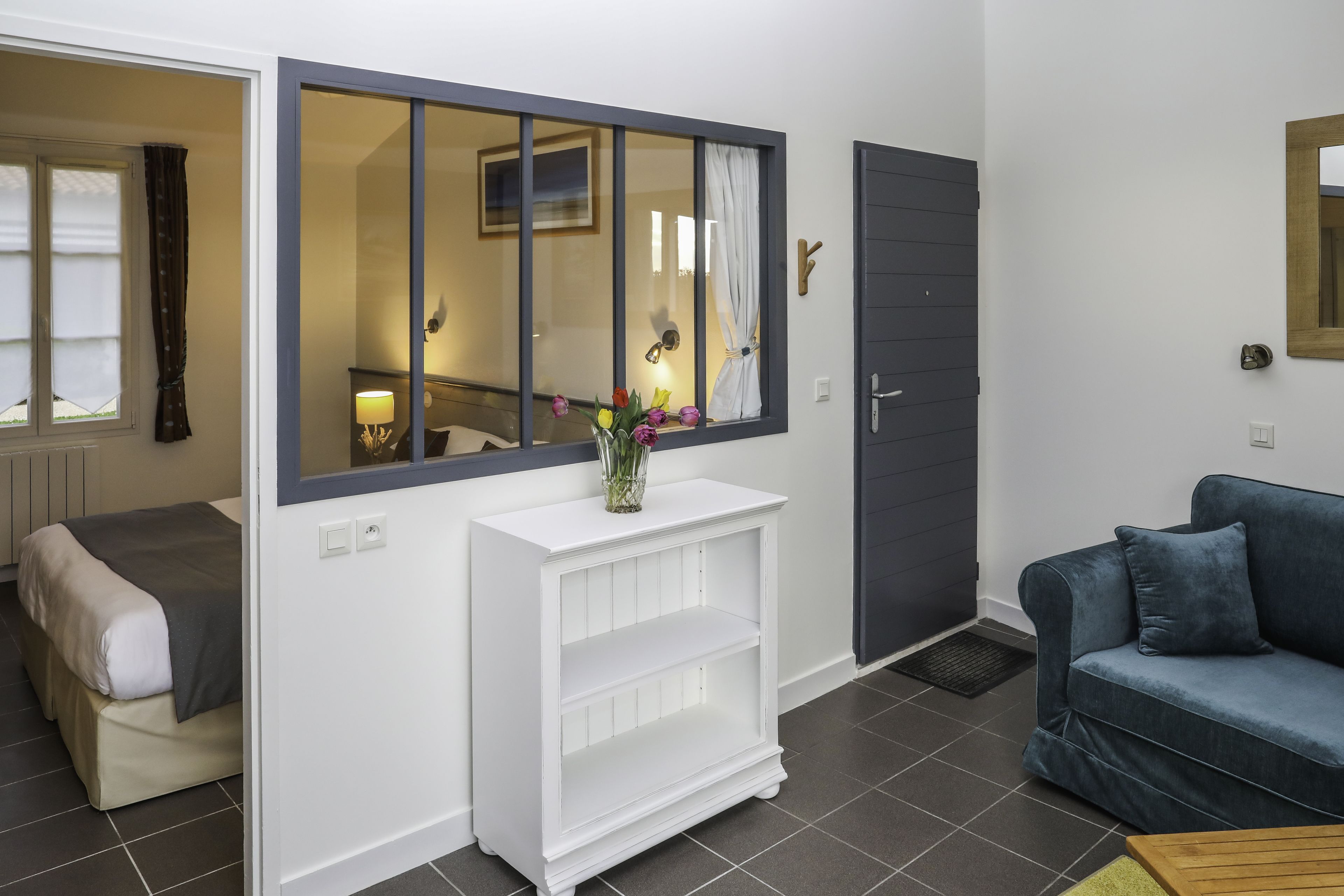 sea side suite  | living area | tv