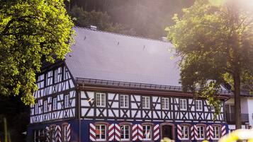 Facciata della struttura