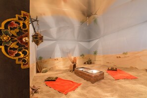 Turkish bath/hammam, body treatments, deep-tissue massages