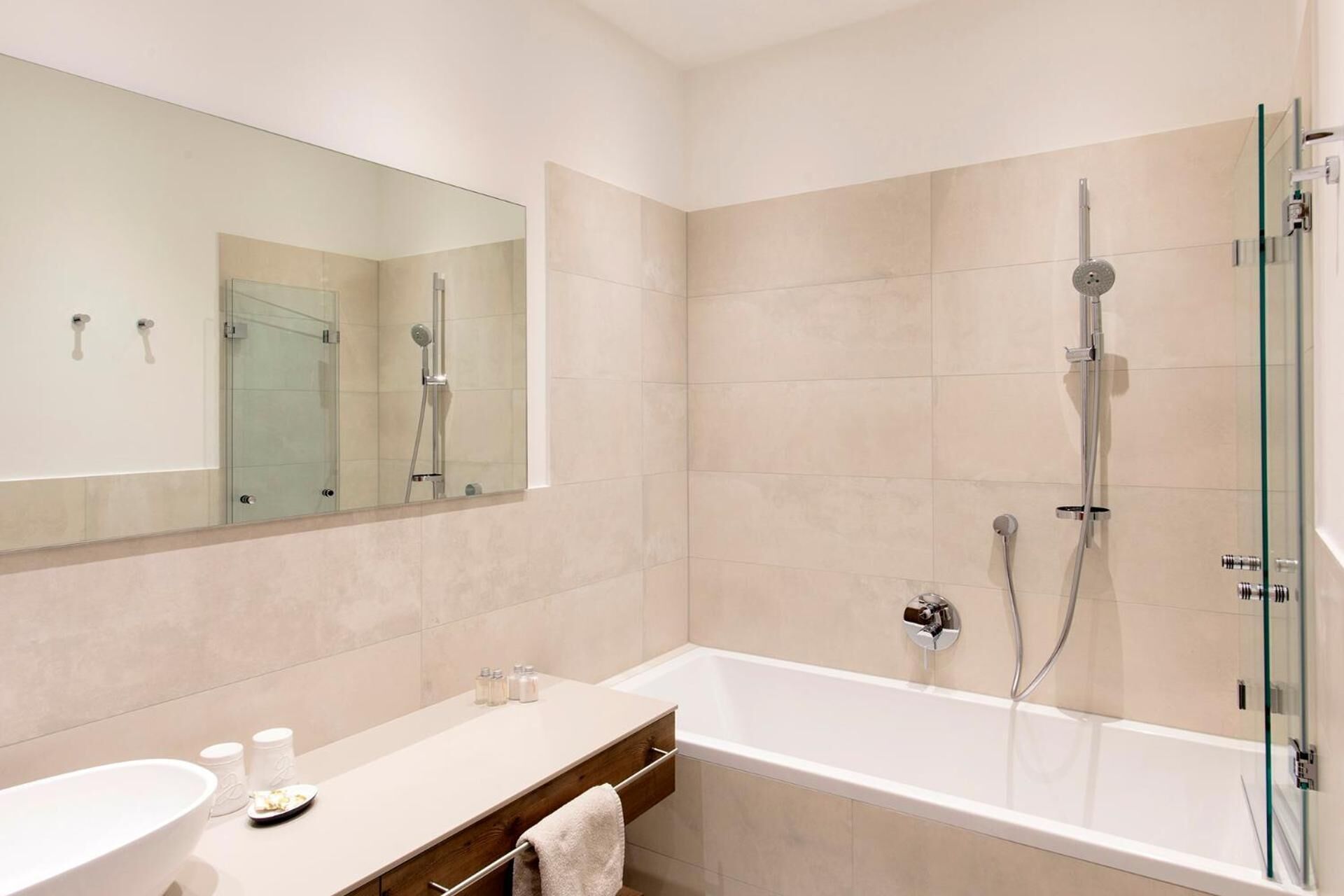 free toiletries, bathrobes, slippers, towels