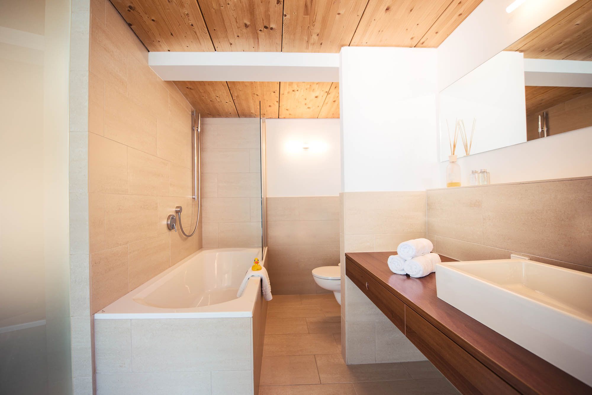 free toiletries, bathrobes, slippers, towels