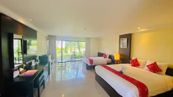 Premium bedding, in-room safe, individually furnished, desk