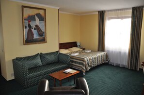 In-room safe, desk, iron/ironing board, free cots/infant beds