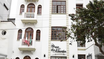 Fachada del alojamiento