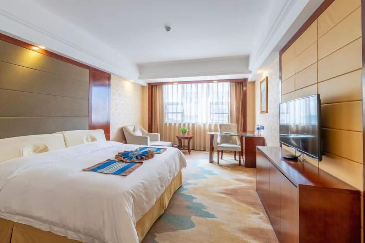 Tabla de planchar con plancha