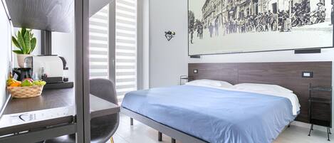 Frigobar, cofres nos quartos, individualmente decorados