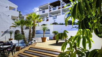 Façana frontal de l'allotjament