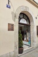 Entrada de la propiedad