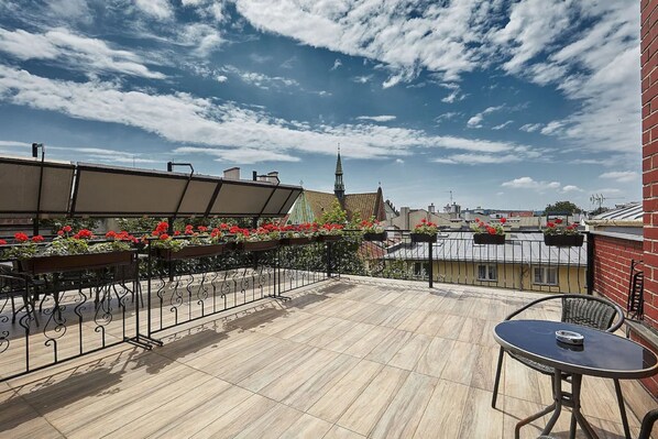 Terrace/patio - Hotel Jan (Kraków)