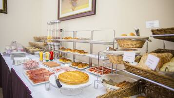 Daily buffet breakfast (EUR 5 per person)