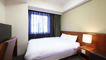 Double Room, Non Smoking (No specific view, 15sqm) | Desk, laptop workspace, blackout drapes, soundproofing