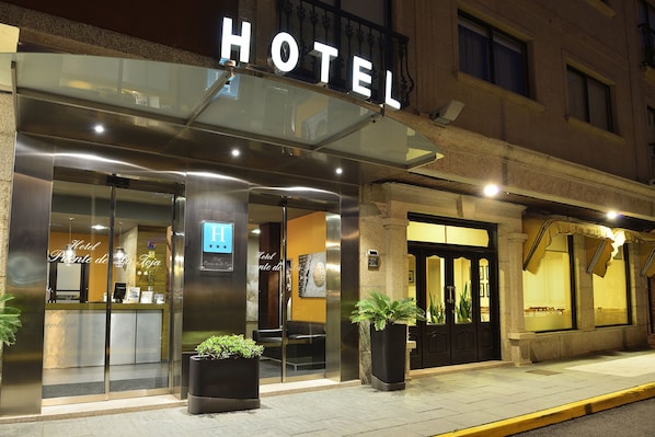 Façade de l’hébergement