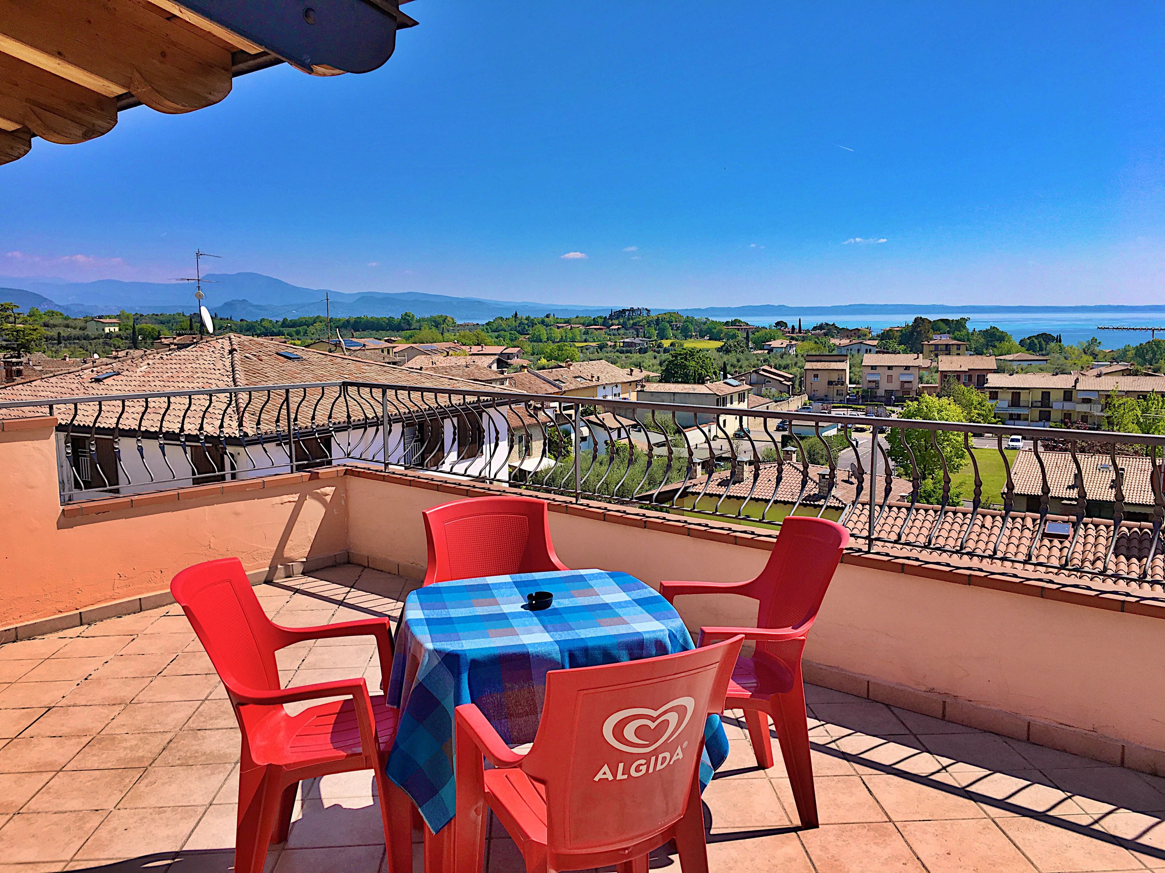 Standard-Apartment, 1 Schlafzimmer, Seeblick, Turm | Terrasse/Patio