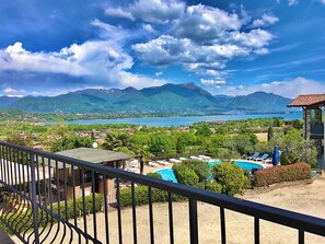 Standard Apartment, 1 Bedroom, Terrace, Lake View | Balcony - Residence Bellavista (Manerba del Garda)