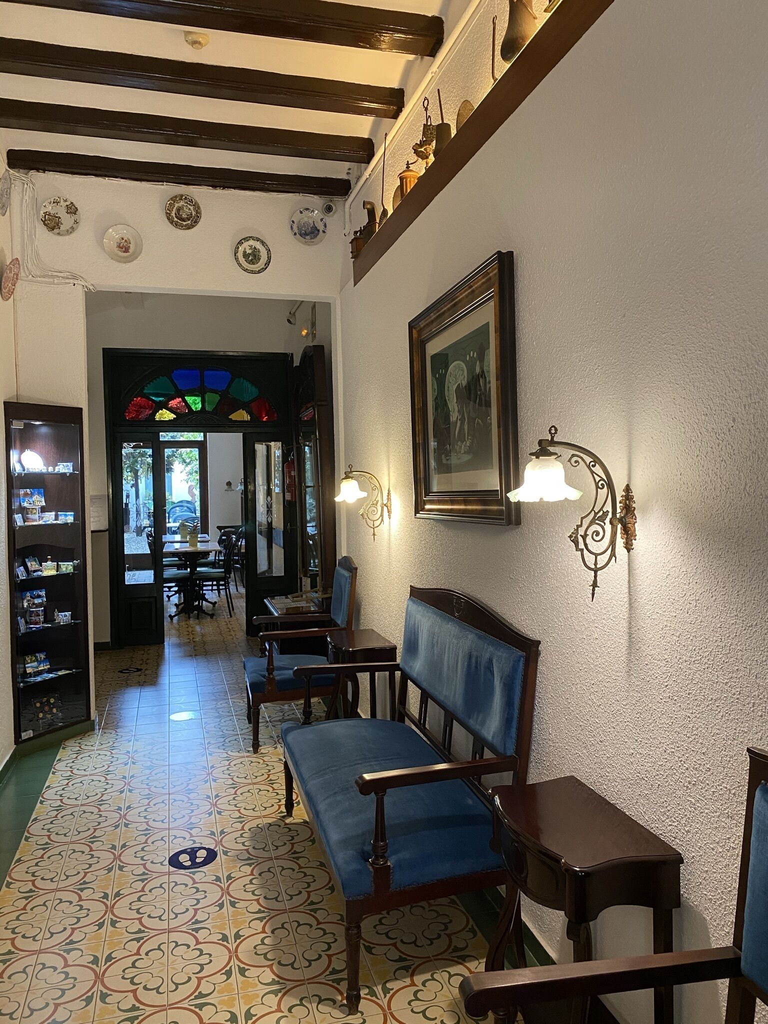 Entrée de l’hébergement