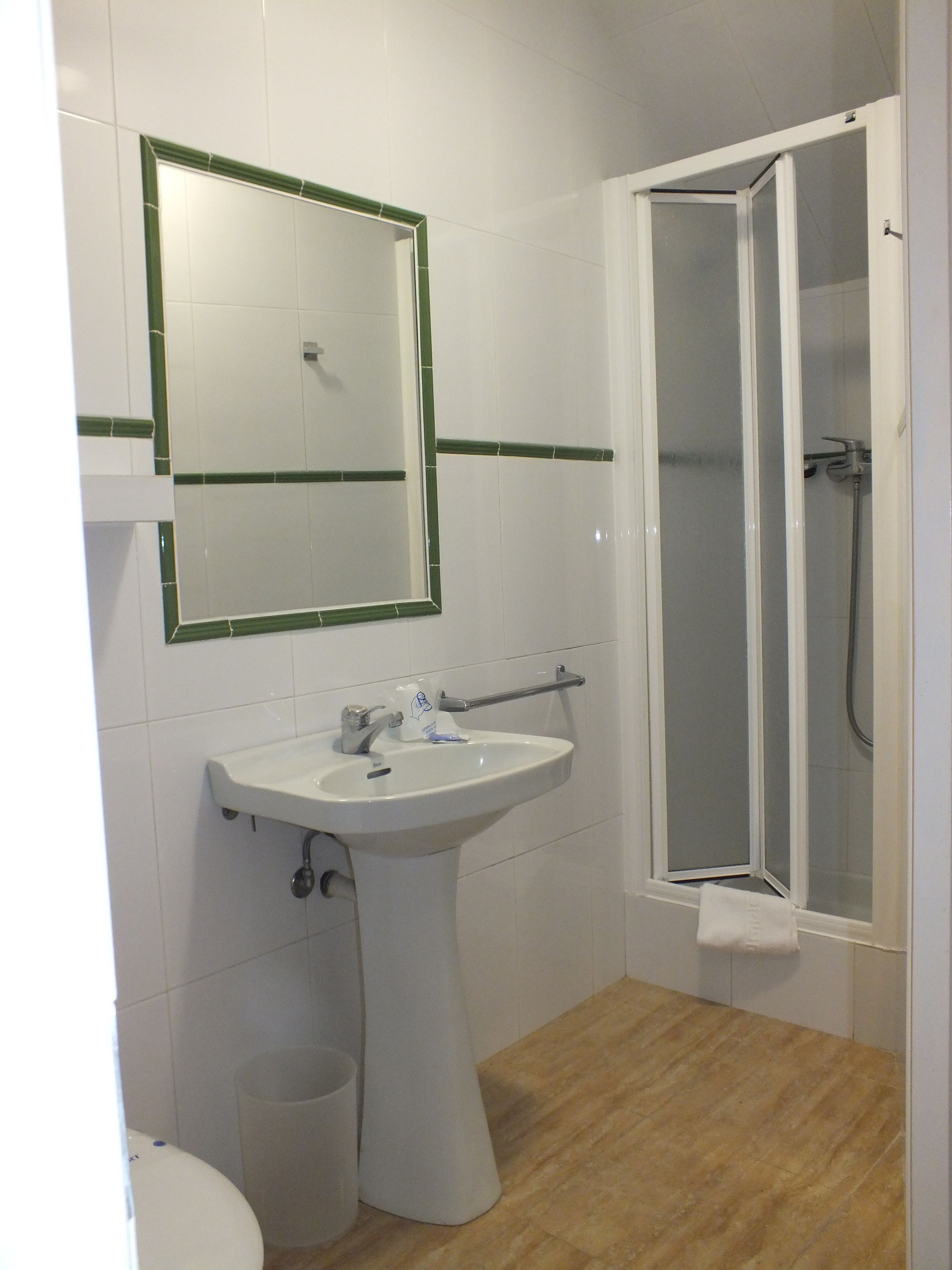 single room | bathroom | hair dryer, towels