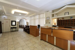 Sitteområde i lobbyen