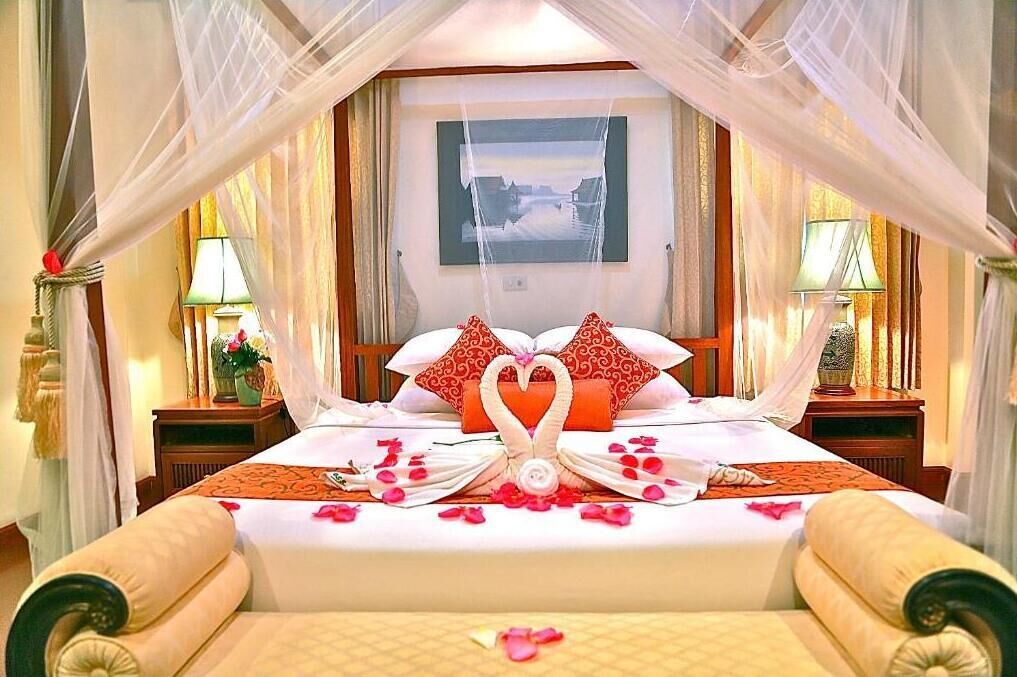 Jasmine Honeymoon Villa | Minibar, coffre-fort, bureau, rideaux d’obscurcissement