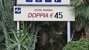 Façade de l’hébergement