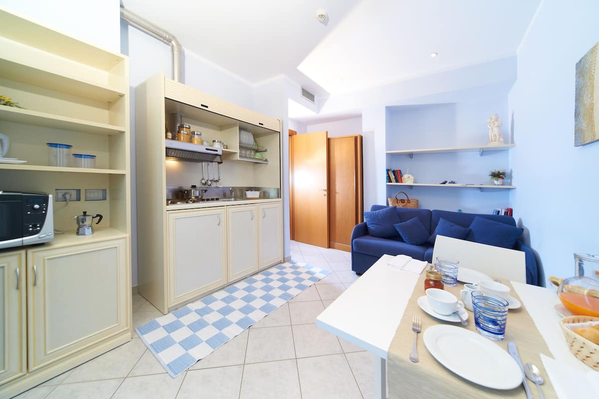 standard apartment | living area | lcd tv