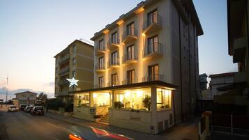 Front of property - evening/night