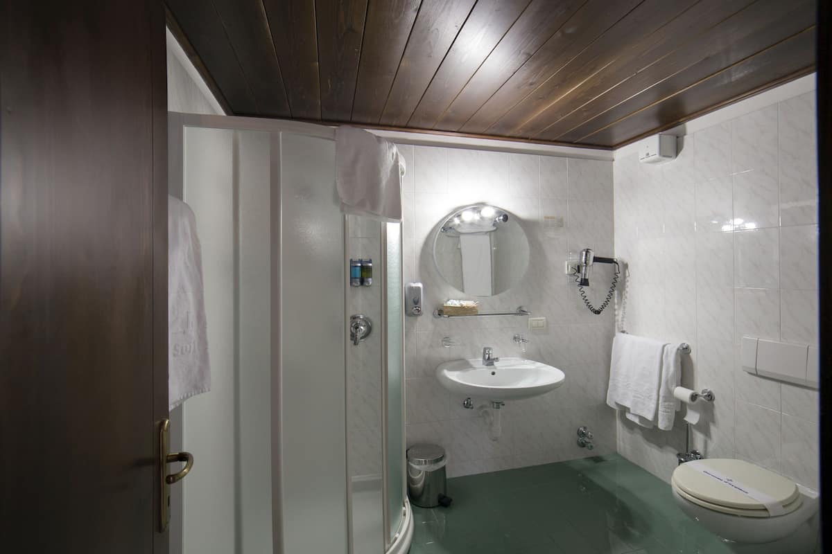 hair dryer, bathrobes, slippers, bidet