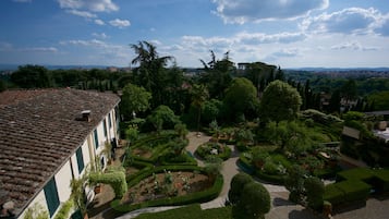 Blick von der Unterkunft