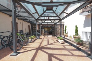 Entrada de la propiedad