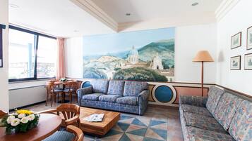 Zona de estar del vestíbulo