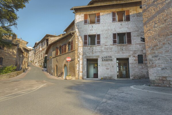 Façade de l’hébergement