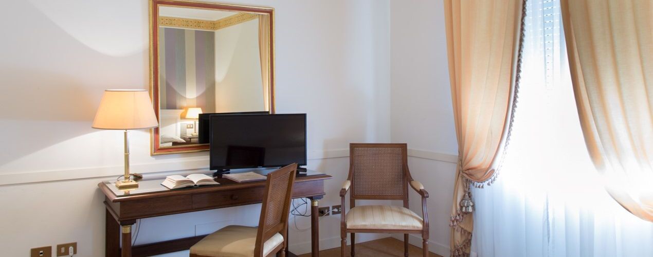 superior double room, balcony | minibar, desk, laptop workspace, blackout curtains