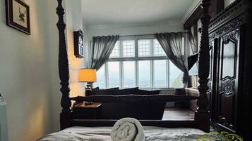 Dobbeltrom, sjøutsikt | Allergitestet sengetøy, individuelt dekorert og individuelt innredet