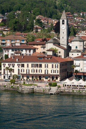 Blick von der Unterkunft