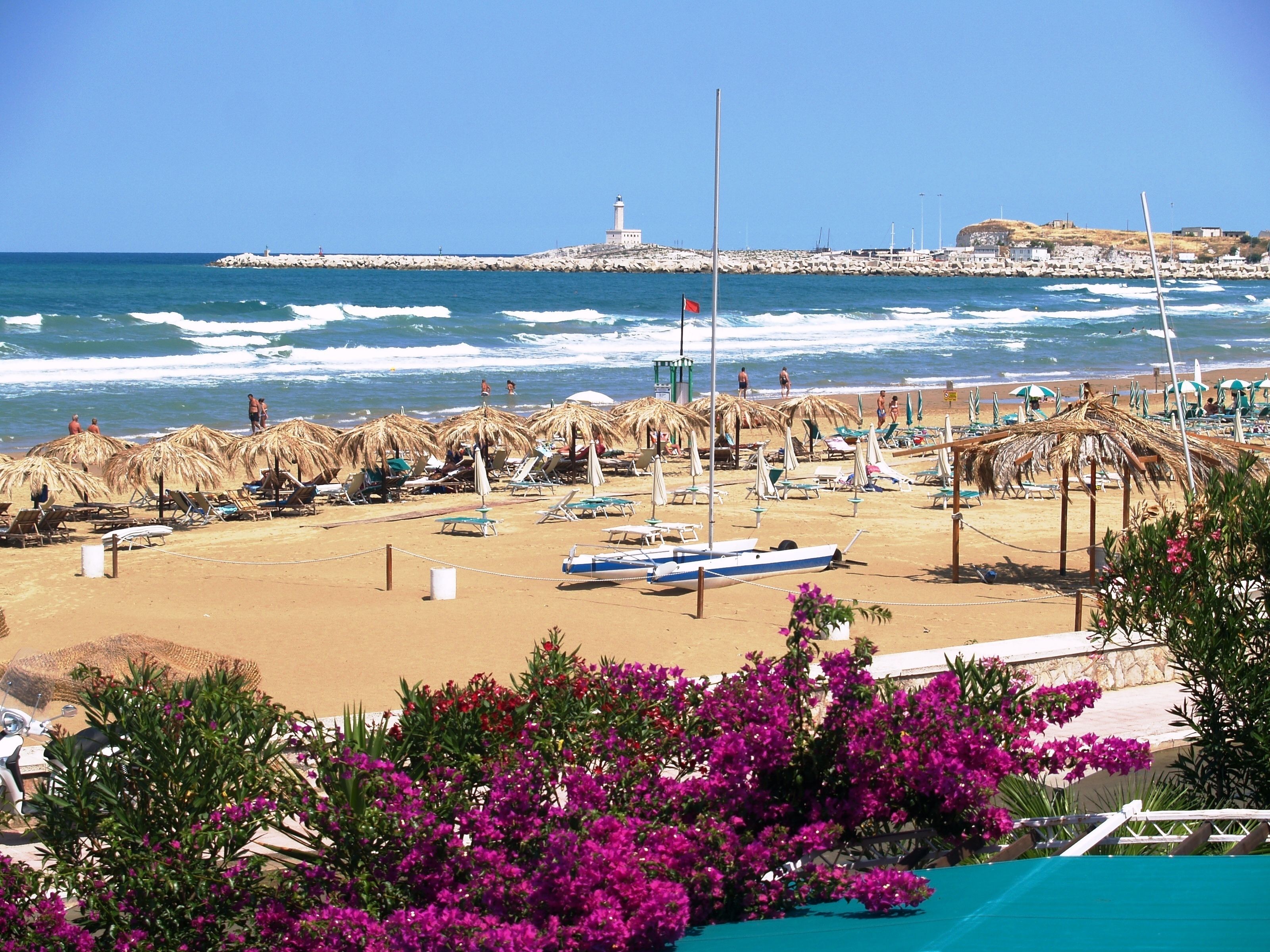 Vista a la playa o al mar