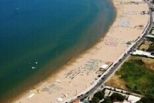 Vista a la playa o el mar