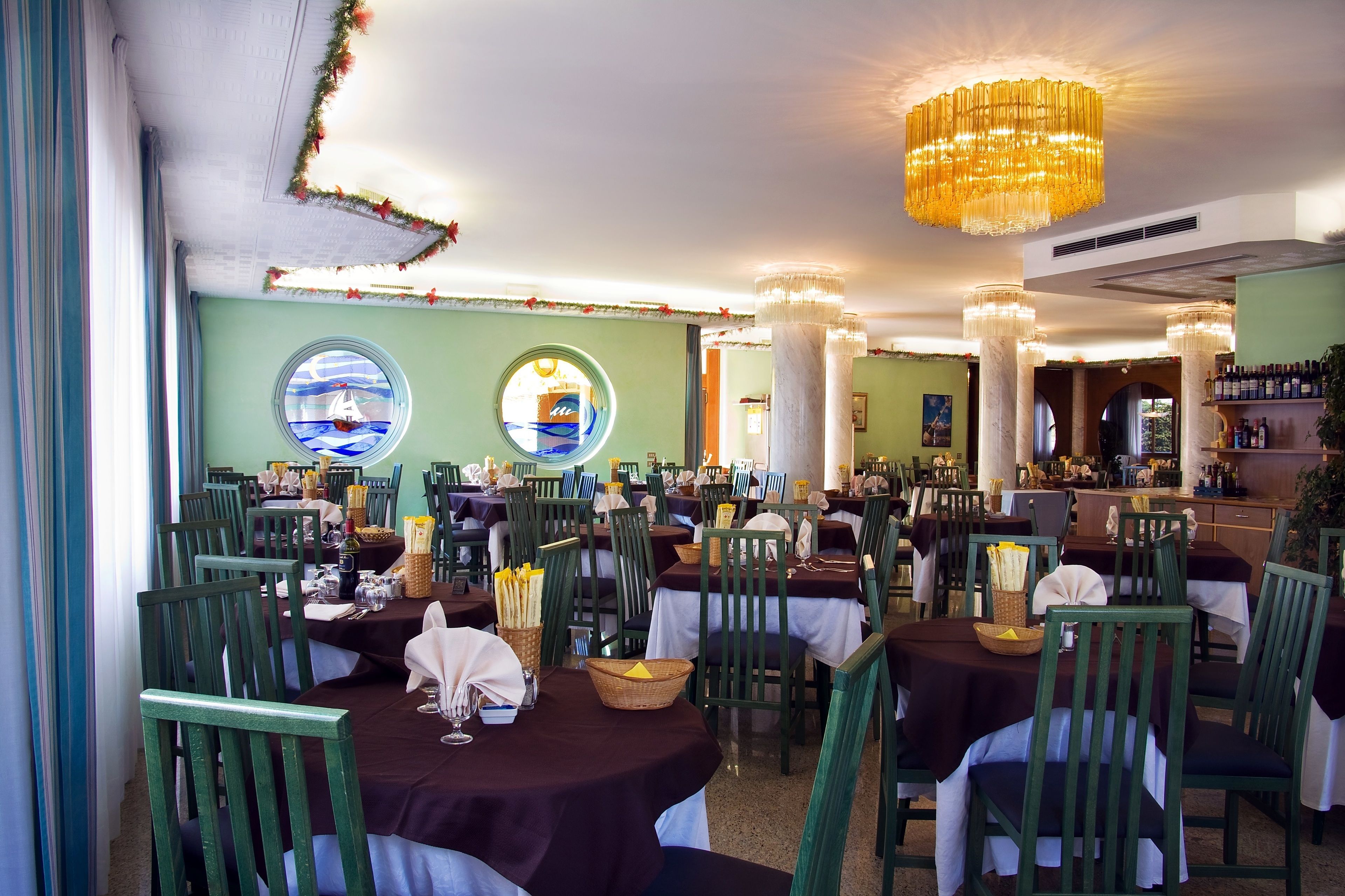 breakfast, lunch, dinner served; italian cuisine, beach views