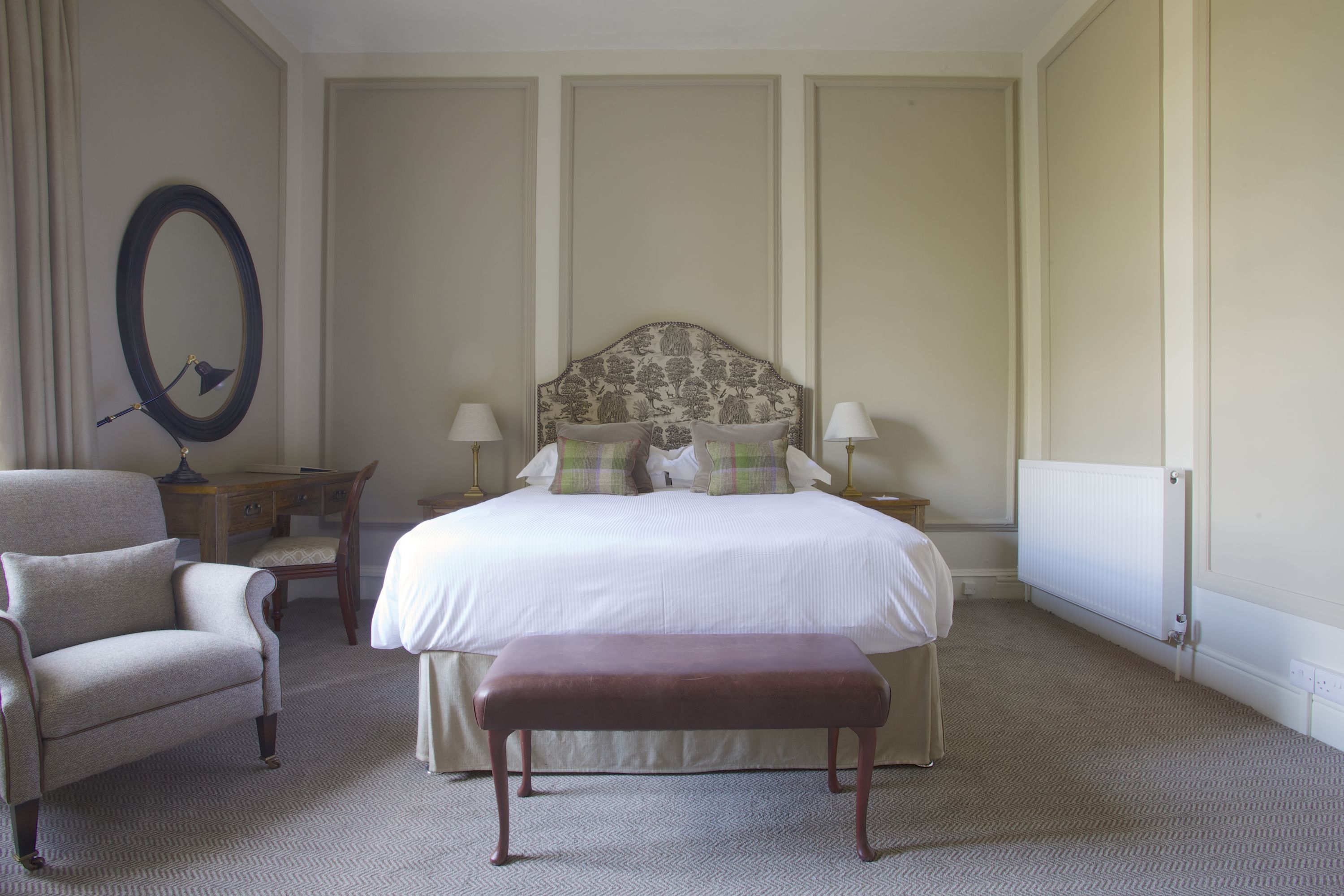 double room - main house | individually decorated, individually furnished, iron/ironing board