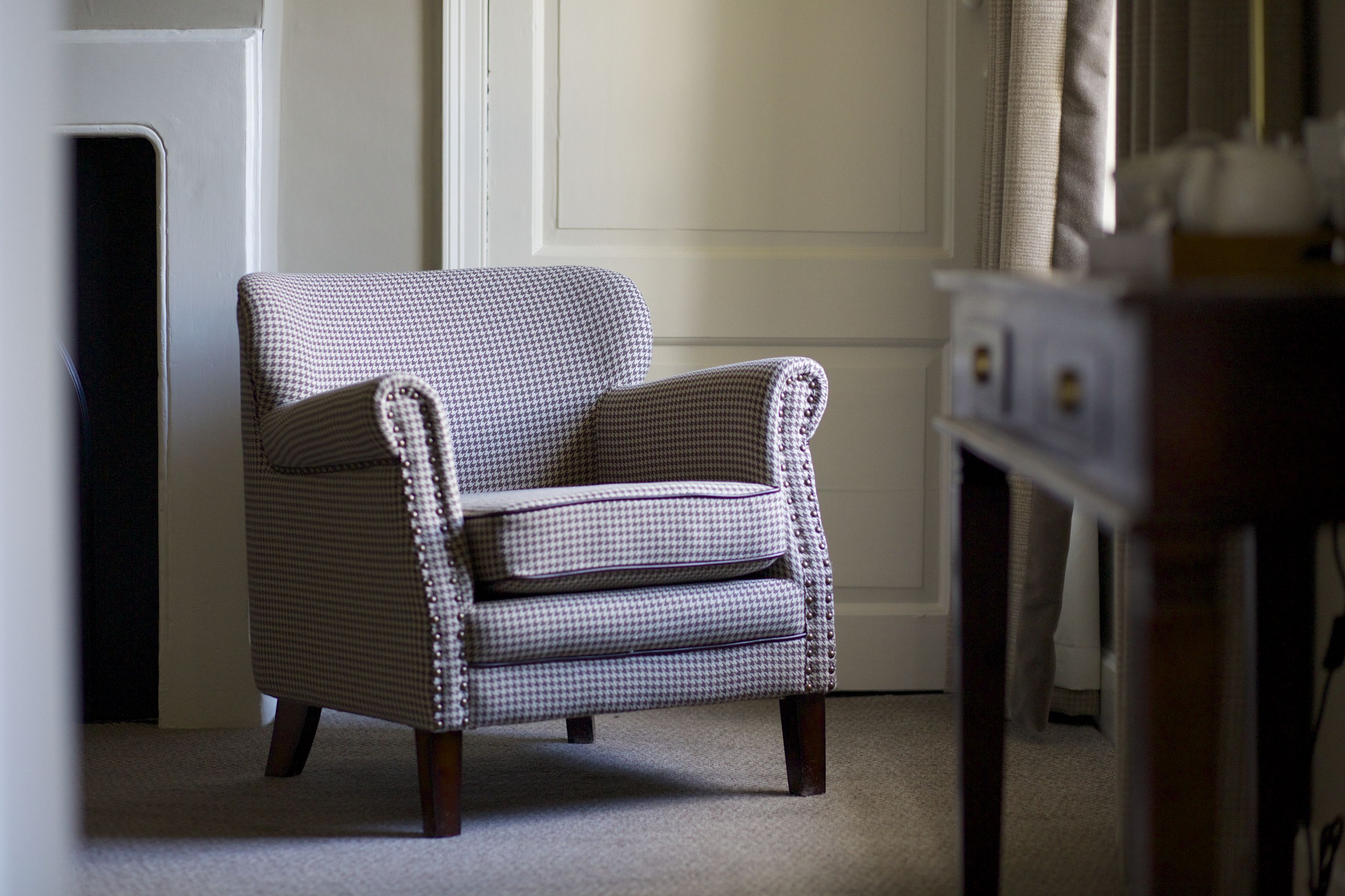 individually decorated, individually furnished, iron/ironing board
