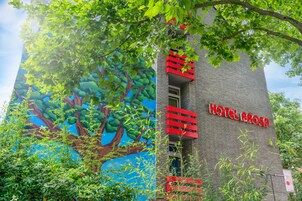 Fassade der Unterkunft