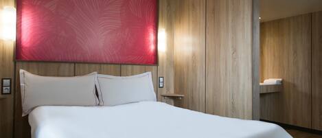 Desk, soundproofing, iron/ironing board, cots/infant beds