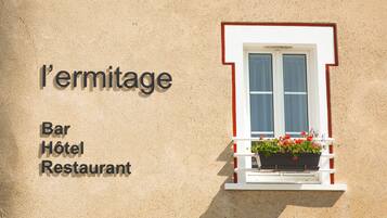 Façade de l’hébergement