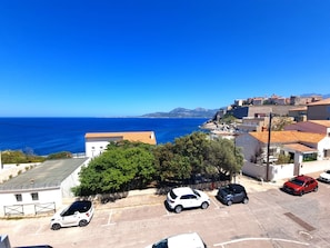 Comfort Twin Room, Private Bathroom, Sea View | View from property - Hôtel Sole Mare (Calvi)