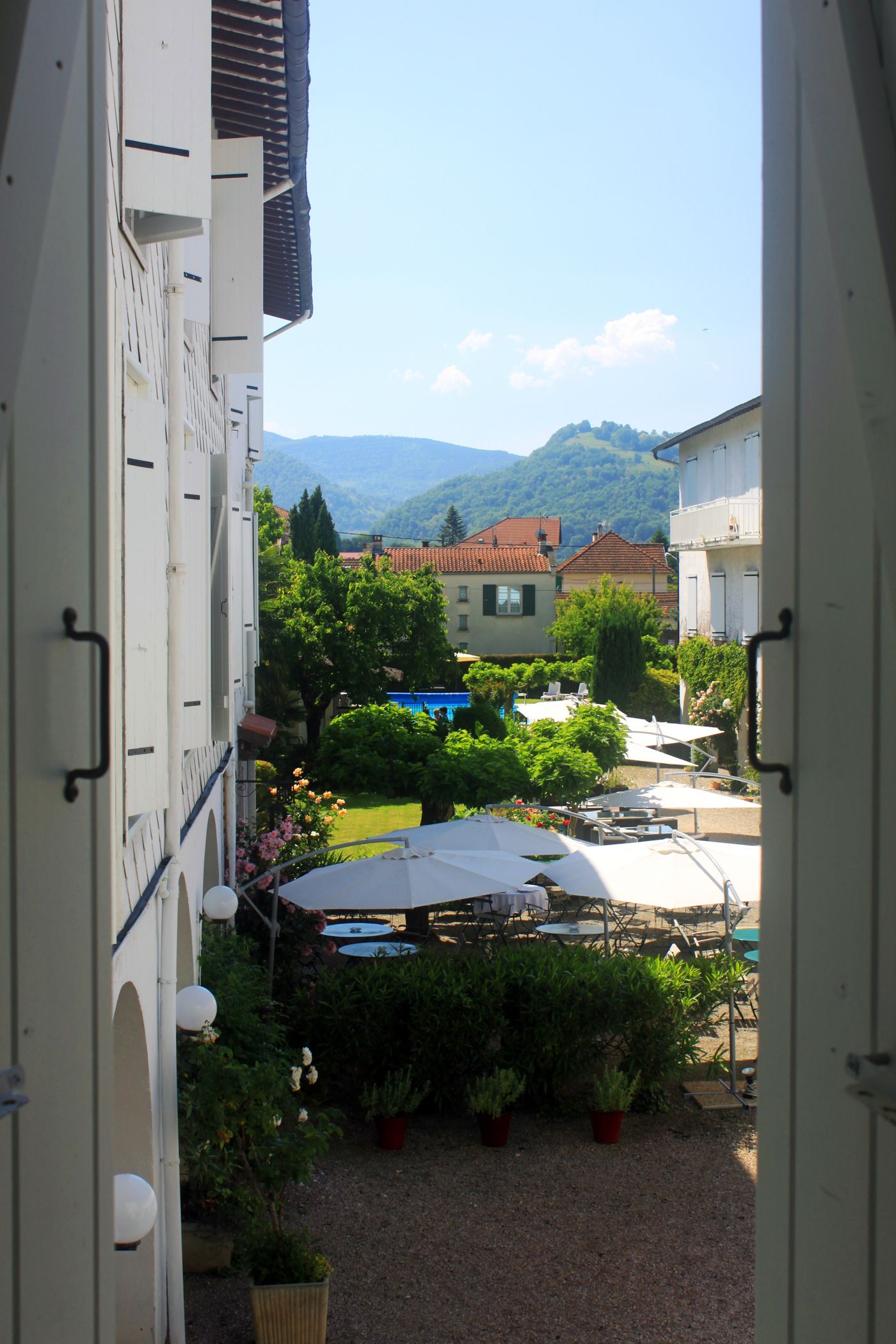 Pemandangan dari properti